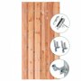 Tuindeur Privacy Red Class Wood